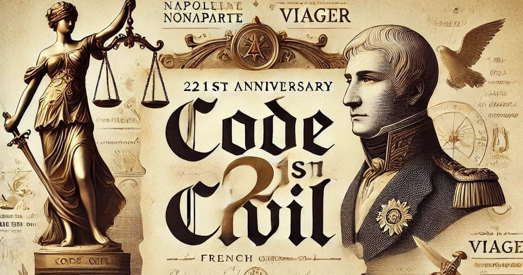 Code civil : 221 ans et les fondements légaux du viager
