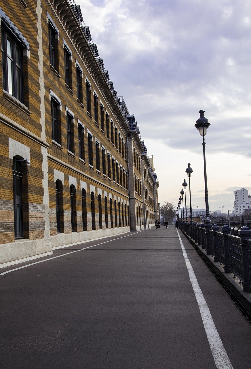 Street, manufacture, lyon, city, architecture, building